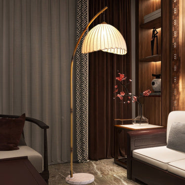 Lampadaire Culturel Zen En Bambou Illumination-Lampe Veilleuse